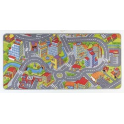 smart city Speelkleed - Verkeerskleed - speeltapijt - 140 x 200 cm