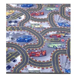 racingfun speelkleed - racing fun speeltapijt -140 x 200 cm  - antislip