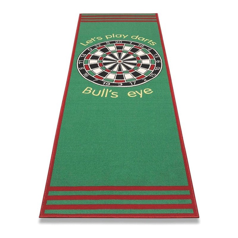 dartmat - dartkleed - groen - 237 x 80 cm