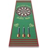 dartmat - dartkleed - 237 x 80 cm - groen