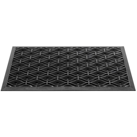 Rubber deurmat  - buitenmat - schraapmat - rubbermat - 45 x 75 cm