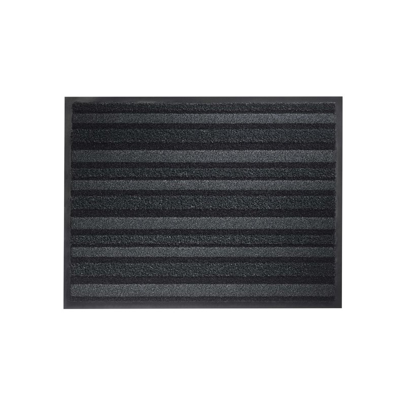Schoonloopmat - deurmat -  borstelmat - antraciet - 68 x 90 cm - passage
