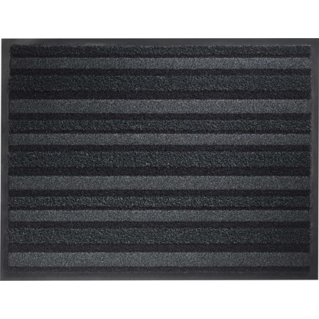 Schoonloopmat - deurmat -  borstelmat - antraciet - 68 x 90 cm - passage