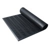 rubber deurmat - anti slip rubbermat - rubberen schoonloopmat - 90 x 150 cm - wave