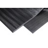 rubber deurmat - anti slip rubbermat - rubberen schoonloopmat - 90 x 150 cm - wave