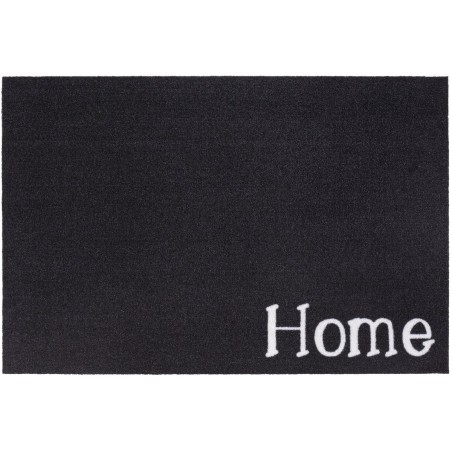 Deurmat - schoonloopmat - 75 x 50 cm  - Mondial Home - Zwart