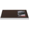 Outline deurmat / borstelmat voor buiten 60 x 40 cm - bruin