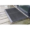 outline Deurmat borstelmat - buitenmat  50 x 80 cm  - Pure black