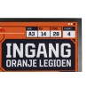 WK 2026 deurmat - Ingang Oranje Legioen 45 x 75 cm