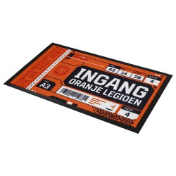 WK 2026 deurmat - Ingang Oranje Legioen 45 x 75 cm