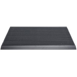 deurmat - borstelmat - Outline - Grigio - Pure Black - 50 x 80 cm