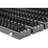 Deurmat buiten zwart  – Fantastic borstelmat - vuilafschraper - - 38,5x59 cm