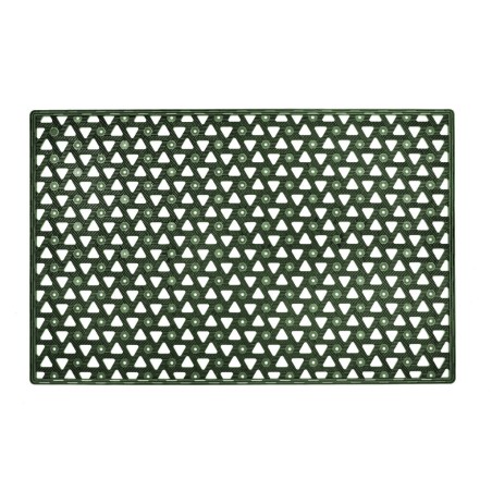 Deurmat / buitenmat - groen 49 x 75 cm – Matrix Green borstelmat - vuilafschraper