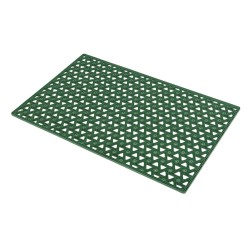 Deurmat / buitenmat - groen 49 x 75 cm – Matrix Green borstelmat - vuilafschraper