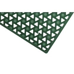 Deurmat / buitenmat - groen 49 x 75 cm – Matrix Green borstelmat - vuilafschraper