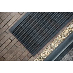 Rubber Line Rubberen Buitenmat– Heavy Duty Deurmat -– 45 x 75 cm