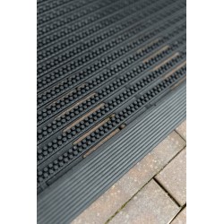 Rubber Line Rubberen Buitenmat– Heavy Duty Deurmat -– 45 x 75 cm
