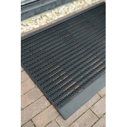Rubber Line Rubberen Buitenmat– Heavy Duty Deurmat -– 45 x 75 cm