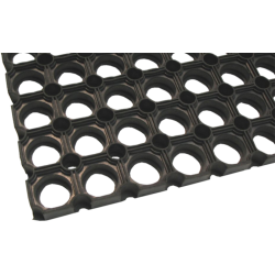 Rubber ringmat - rubbermat - rubber deurmat -17 mm