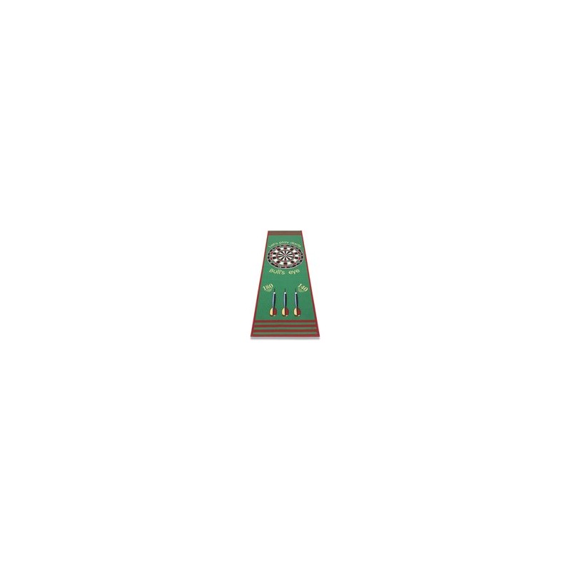 dartmat - dartkleed - groen - 237 x 80 cm