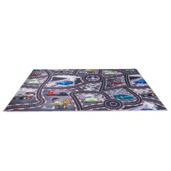 speelkleed racing - racingfun speeltapijt - speelmat -140 x 200 cm  - antislip