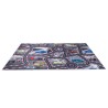 speelkleed racing - racingfun speeltapijt - speelmat -140 x 200 cm  - antislip