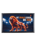 WK 2026 voetbal deurmat - schoonloopmat
